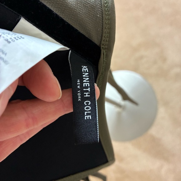 Kenneth Cole Strappy Cutout Swimsuit Women's Minimal Sexy Resortwear Beach - Picture 7 of 12